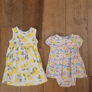 Summer Dresses 0-3 Months